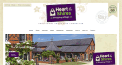 Desktop Screenshot of heartoftheshires.co.uk